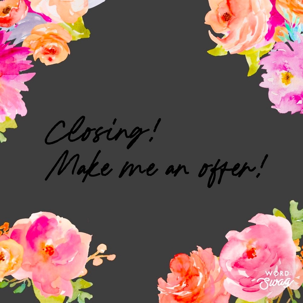 Closing Soon!